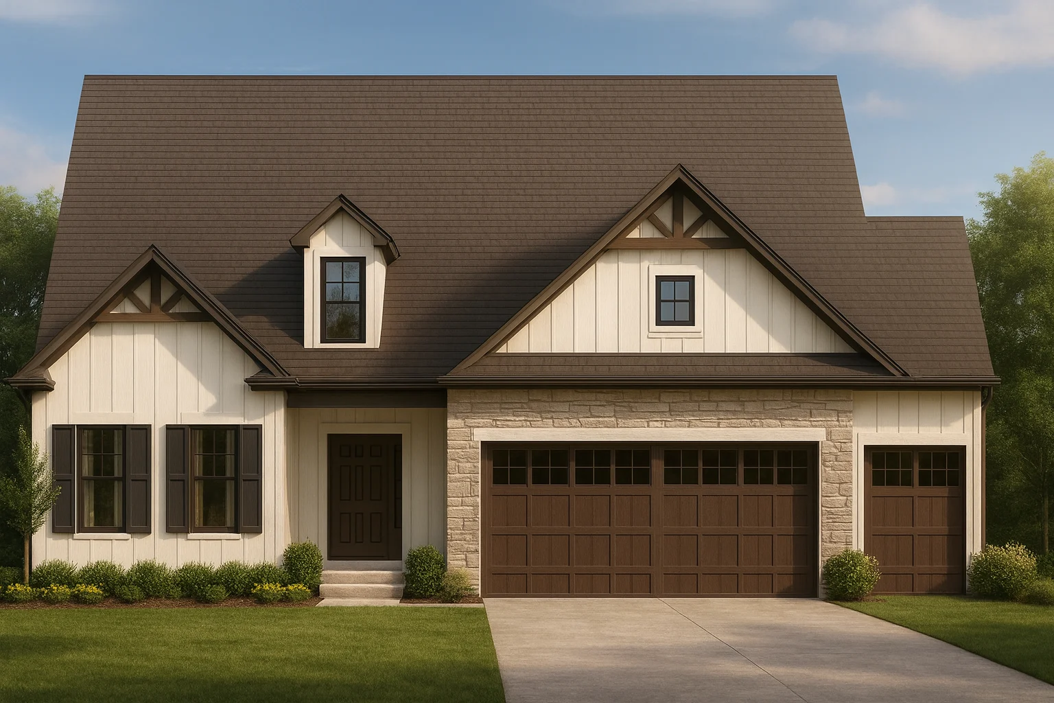Craftsman Home Plan with Modern Features and CAD Designs