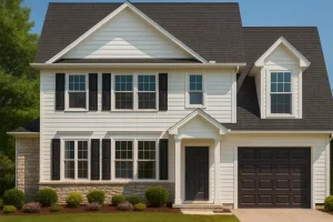 Customizable 2-Story House Plan with CAD Designs & Open Blueprint