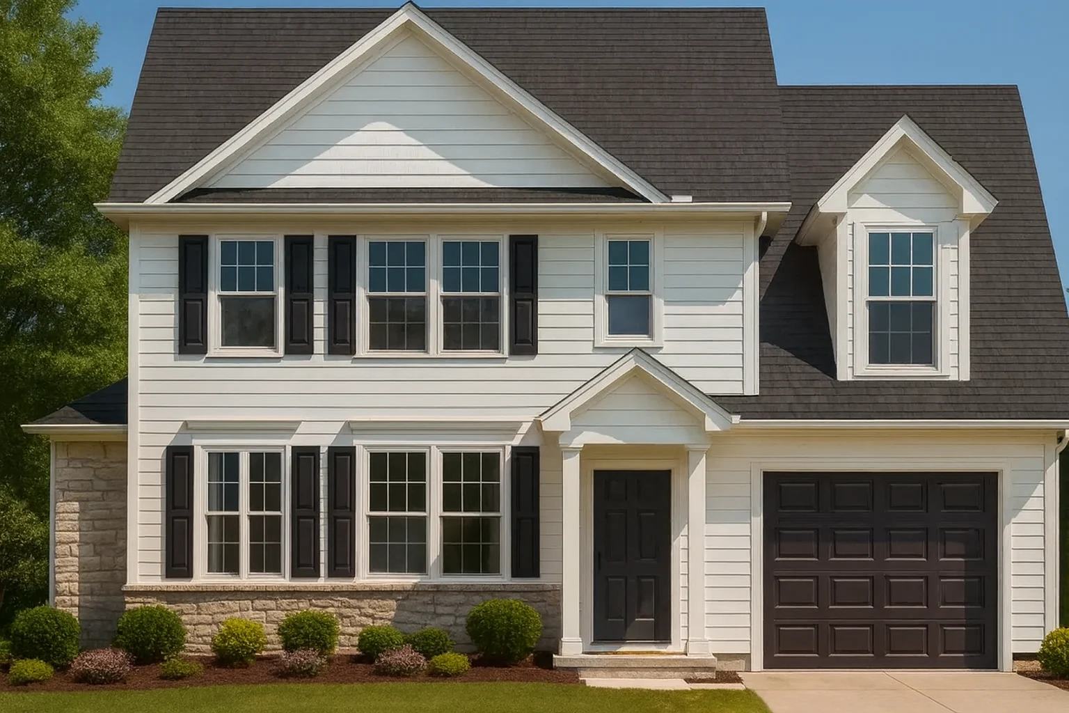 Customizable 2-Story House Plan with CAD Designs & Open Blueprint