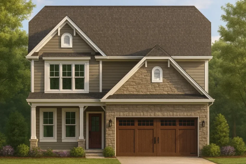 IMPORTANT Make the house as realistic as possible, landscape orientation, and display entire house. Do not cut off right or left side of house!