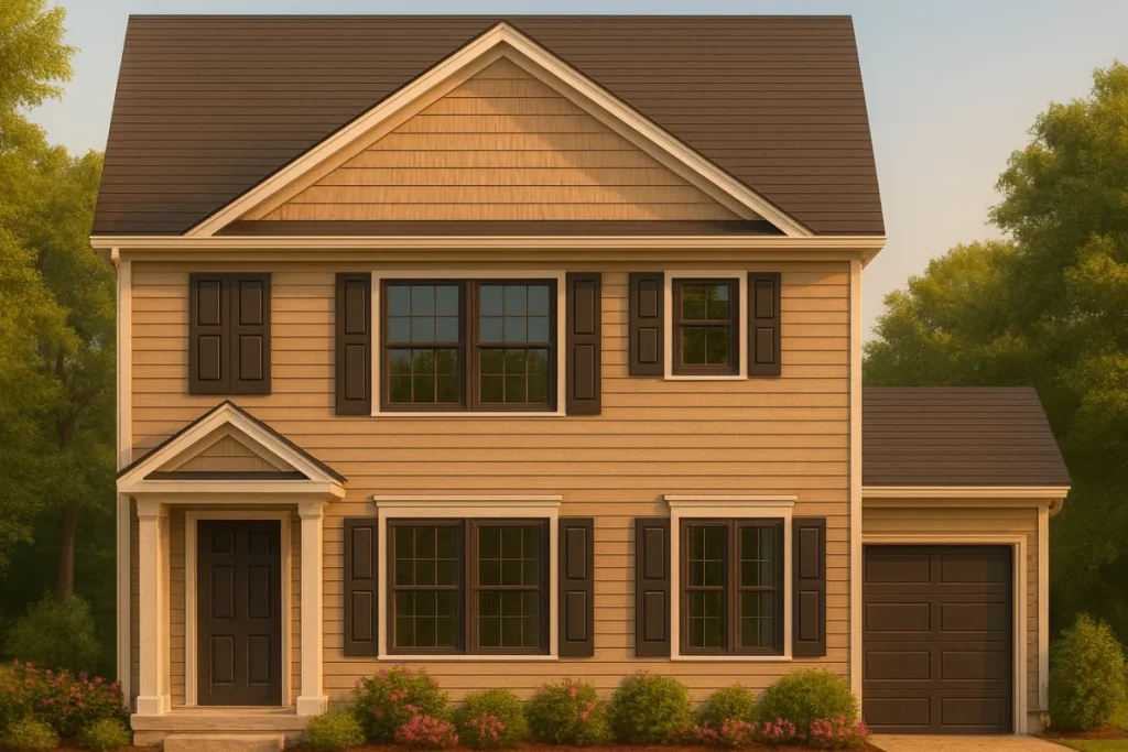 Modern 2-Story Home Plan with CAD Architecture and Floor Designs