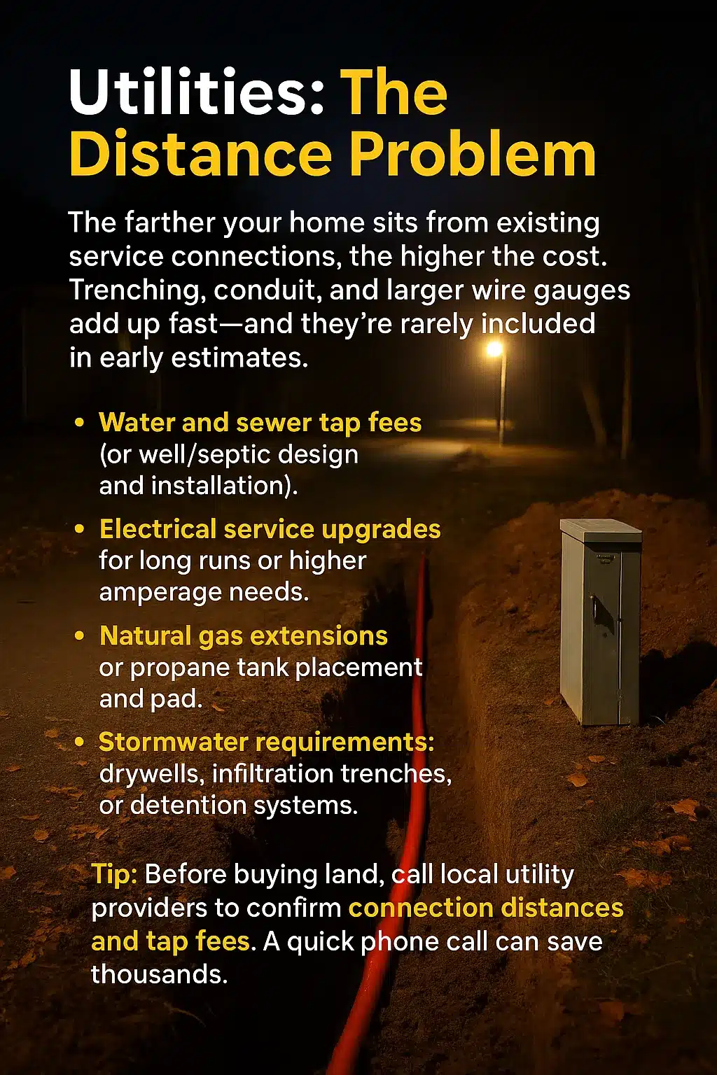 Utilities The Distance Problem